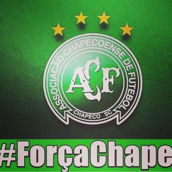 Famosos e times de futebol lamentam tragédia com Chapecoense