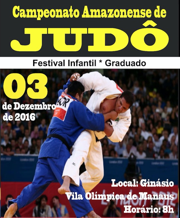 Campeonato Amazonense de Judô está com inscrições abertas