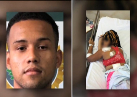 Homem é preso suspeito de tentar matar ex com golpes de faca na frente das filhas