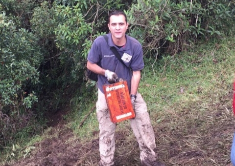 Governo colombiano divulga imagens da segunda caixa preta e do local onde caiu o avião da Chapecoense