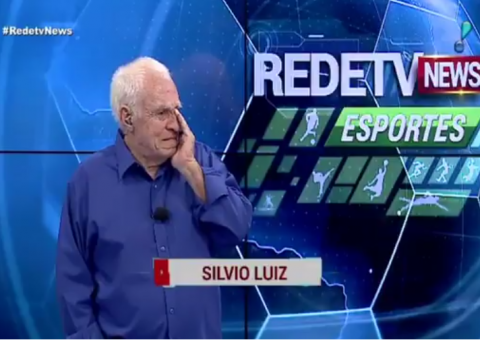 Silvio Luiz perde fala ao vivo e chora morte do amigo Mário Sérgio