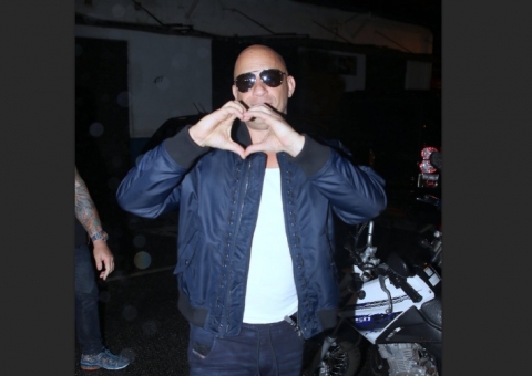 Vin Diesel curte balada em São Paulo