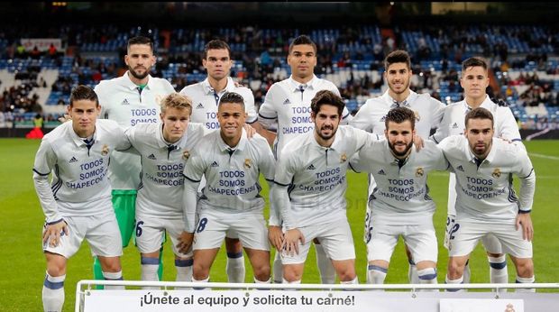 Real Madrid veste camisa: "Todos somos Chapecoense"