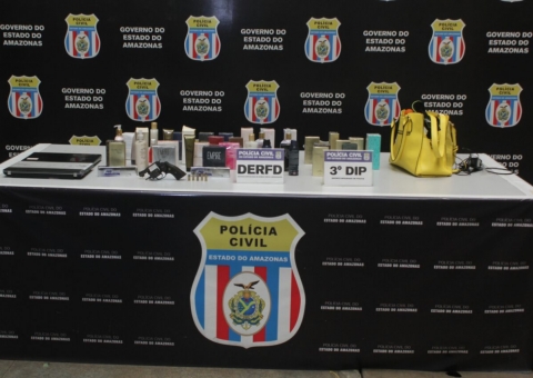 Patricinha e Playboy são presos com grupo suspeito de assaltos a empresa de cosméticos em Manaus