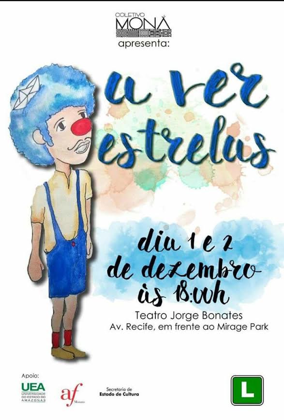 Alunos do curso de Teatro da UEA apresentam espetáculo "A Ver Estrelas”