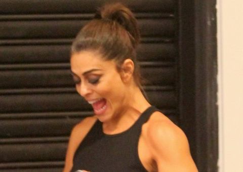 Braço de Juliana Paes chama atenção em shopping; veja fotos