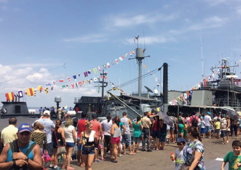 Marinha do Brasil abre Navios para visitação no Porto de Manaus