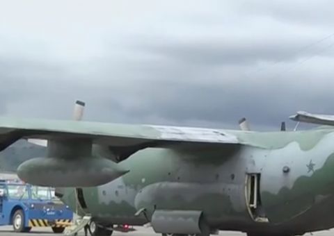 Acompanhe ao vivo as aeronaves brasileiras recebendo os corpos da tragédia com Chapecoense