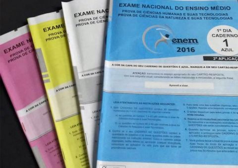 Gabarito do Enem adiado sai na quarta-feira