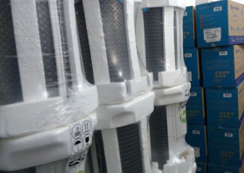 Parte de carga de condicionadores de ar avaliada em R$1 milhão é recuperada no Amazonas 