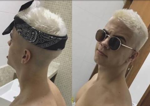 Biel aparece com novo visual nas redes sociais