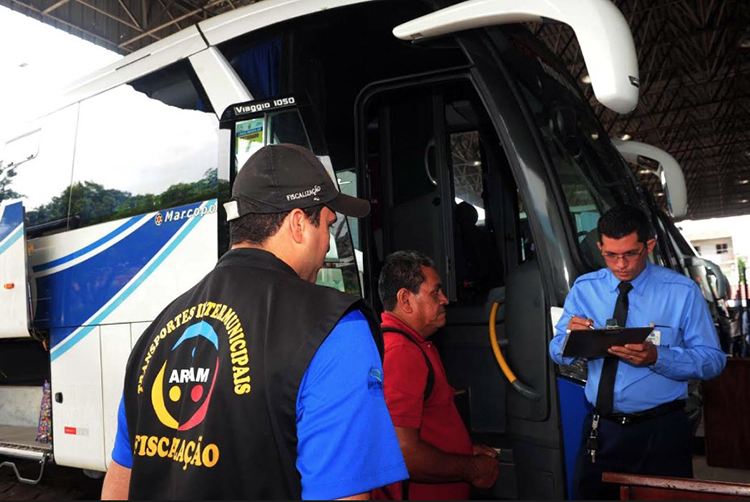 Fiscalização de transporte intermunicipal será intensificada no feriado