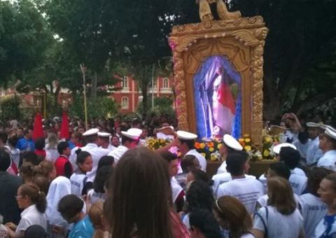 Procissão e missa alteram trânsito no Centro de Manaus neste feriado