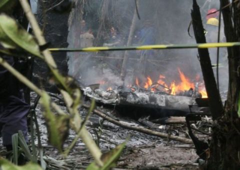 Morre no hospital único sobrevivente de queda de avião em Manaus