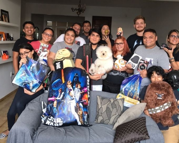 The Force promove encontro de fãs na pré-estreia de Star Wars Rogue One