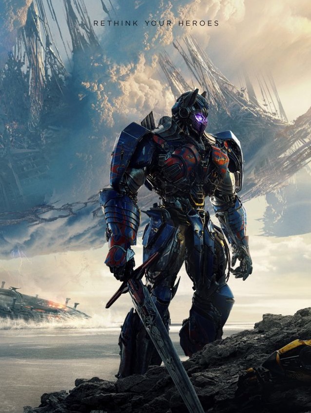 Optimus Prime estampa o novo cartaz de ‘Transformers: O Último Cavaleiro’