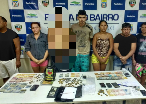Seis pessoas são presas em flagrante durante operação no AM