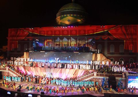 O tradicional concerto de Natal do Teatro Amazonas começa nesta sexta