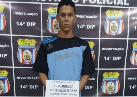 Preso homem suspeito de vender drogas na zona Leste de Manaus