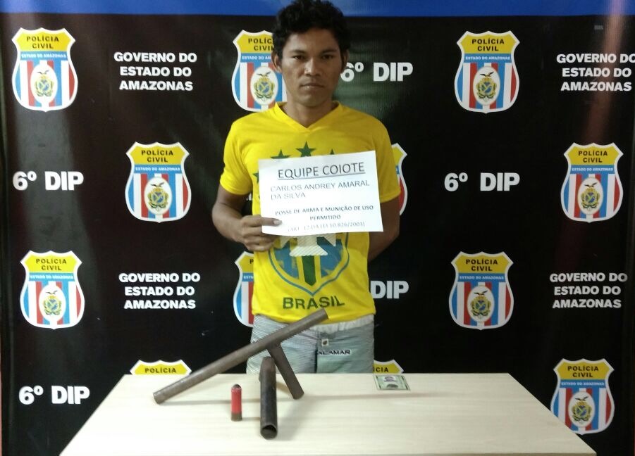 Foragido do Compaj, Pivete é recapturado em Manaus