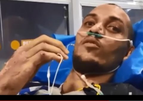 Debilitado Neto grava vídeo emocionante