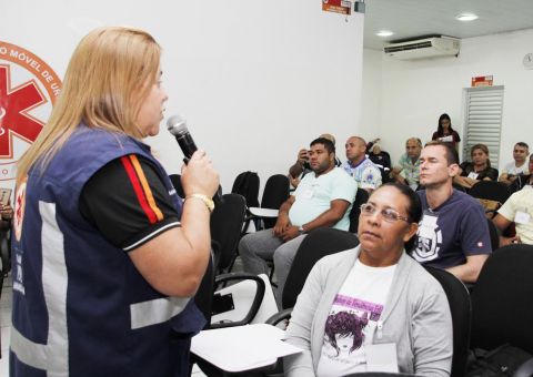 Semsa promove treinamento de primeiros socorros para profissionais e voluntários 