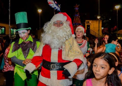 Papai Noel chega ao Parque Cidade da Criança nesta sexta-feira