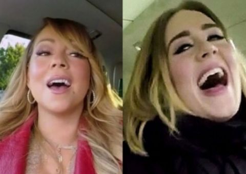 Com Gaga e Adele, famosos cantam música de Natal de Mariah Carey