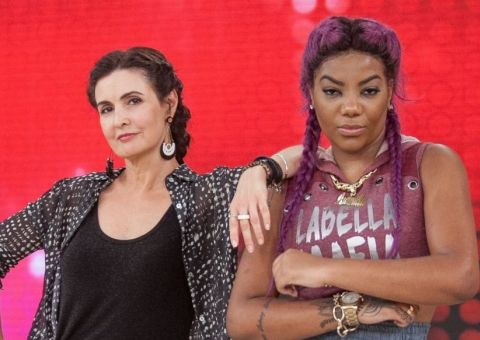 Fátima Bernardes dança funk com Ludmilla