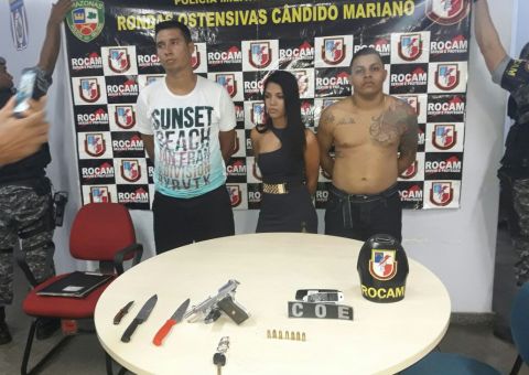 Identificado trio que manteve família refém em Manaus