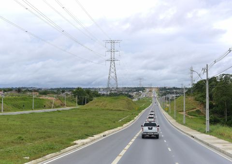 Duplicação da AM-070 avança sobre a ponte do Ariaú 