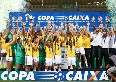 Brasil vence a Itália e é campeã do Torneio Internacional realizado em Manaus