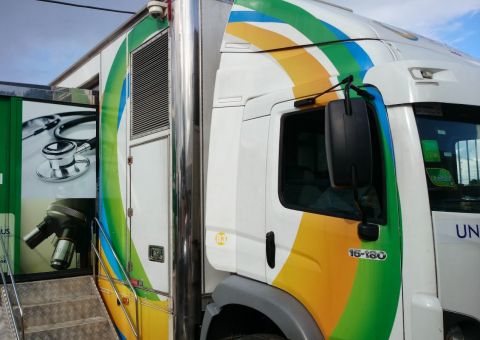  Unidades móveis de saúde  atendem cinco bairros até o Natal