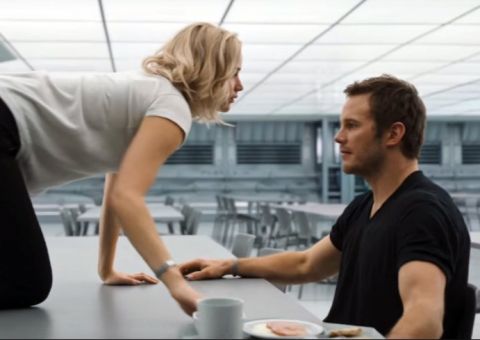 Ficção Passageiros ganha novo trailer emocionante. Confira