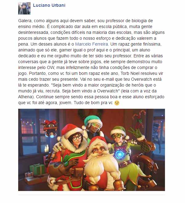 Por bom desempenho, professor realiza sonho de aluno de escola pública 