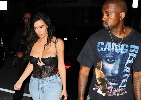 Em meio a boatos de separação, Kim Kardashian e Kanye West são vistos juntos 