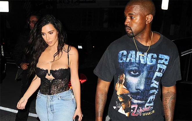 Em meio a boatos de separação, Kim Kardashian e Kanye West são vistos juntos 