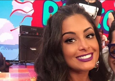 Com saída do “Pânico” anunciada, Aline Riscado pode virar atriz na Globo