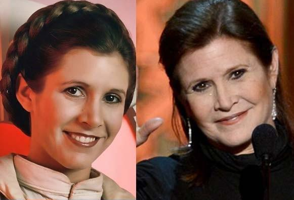Carrie Fisher, de Star Wars, sofre ataque cardíaco em voo