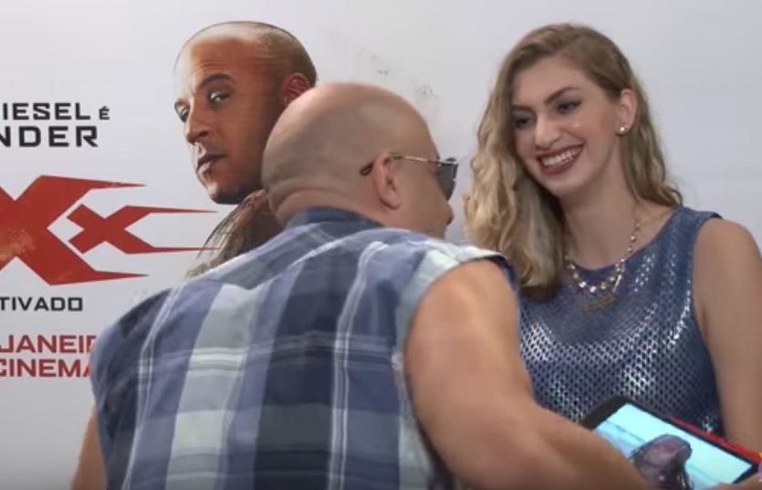 Vin Diesel tem Facebook invadido após polêmica com brasileira