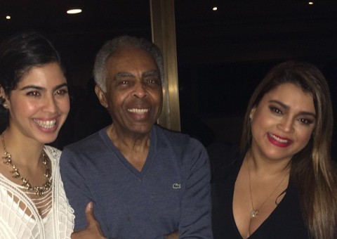 Gilberto Gil posta foto antiga dos filhos e Preta Gil impressiona