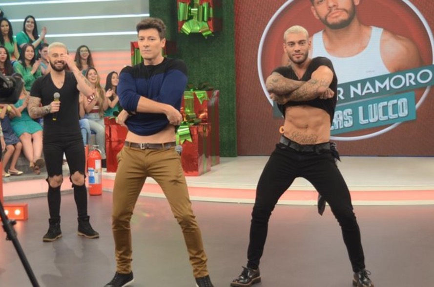 Lucas Lucco faz a alegria da mulherada no ‘Vai dar Namoro’