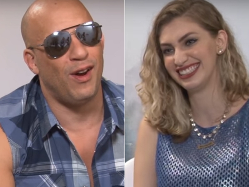 Vin Diesel posta entrevista SEM CORTES com brasileira e pede desculpas