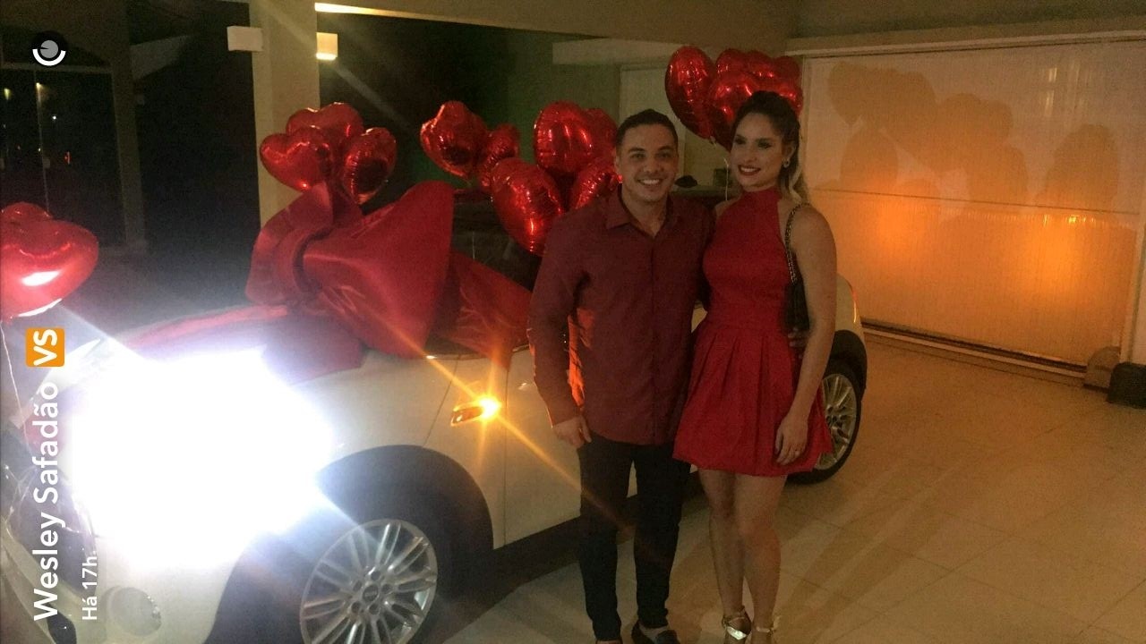 Wesley Safadão ganha carro de R$110 mil de presente da esposa