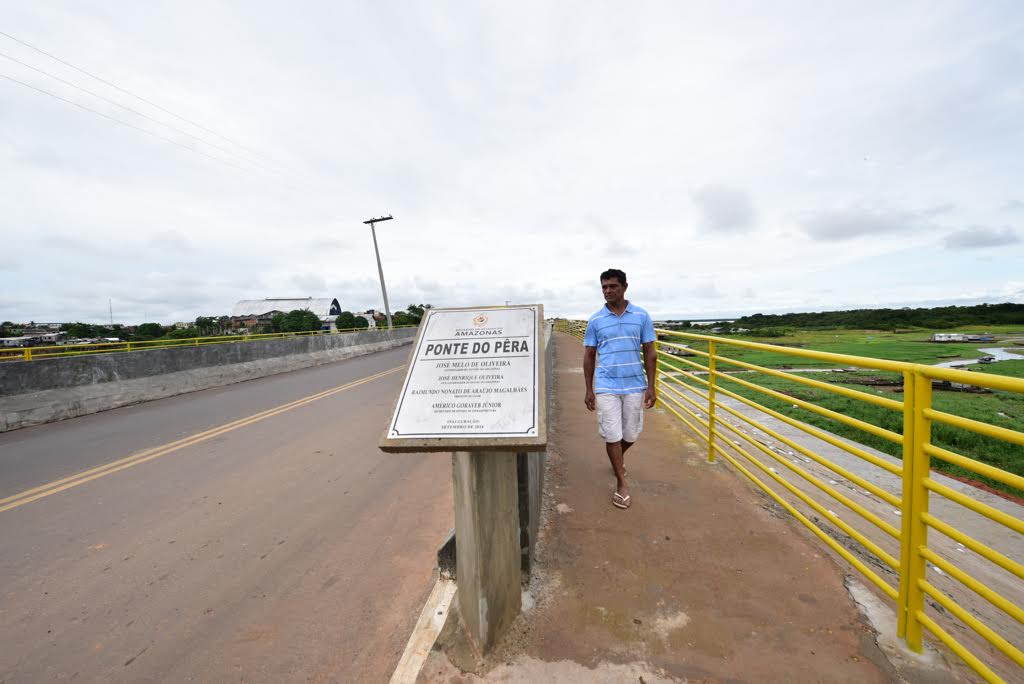  No Amazonas, Ponte do Pêra já beneficia mais de 80 mil pessoas