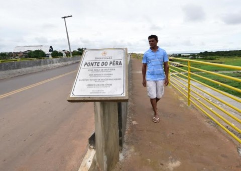  No Amazonas, Ponte do Pêra já beneficia mais de 80 mil pessoas
