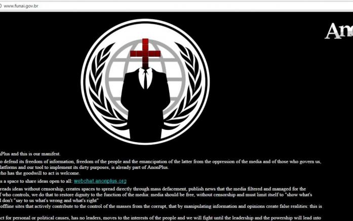  Hackers invadem site da Fundação Nacional do Índio