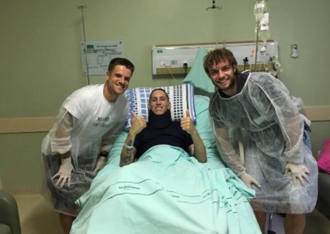 Goleiro Follmann enfrenta infecção no osso da perna