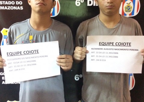 Irmãos tentam disfarçar jogando a droga no telhado do vizinho mas polícia vê tudo