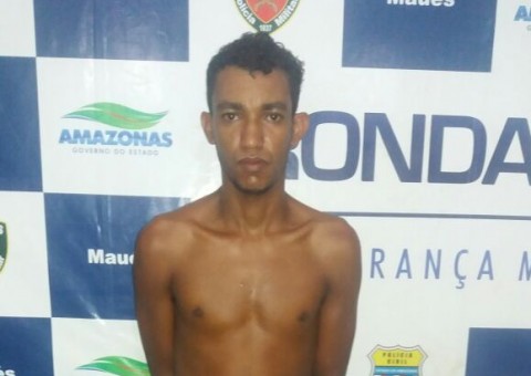 Homem é preso suspeito de roubar e agredir vítima com chave de fenda no Amazonas